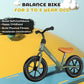 Bobike Toddler Balance Bike Toys For 2 To 5 Year Old Girls Boys Adjustable Seat And Handlebar No-Pedal Training Bike Best Gifts For Kids (Green)