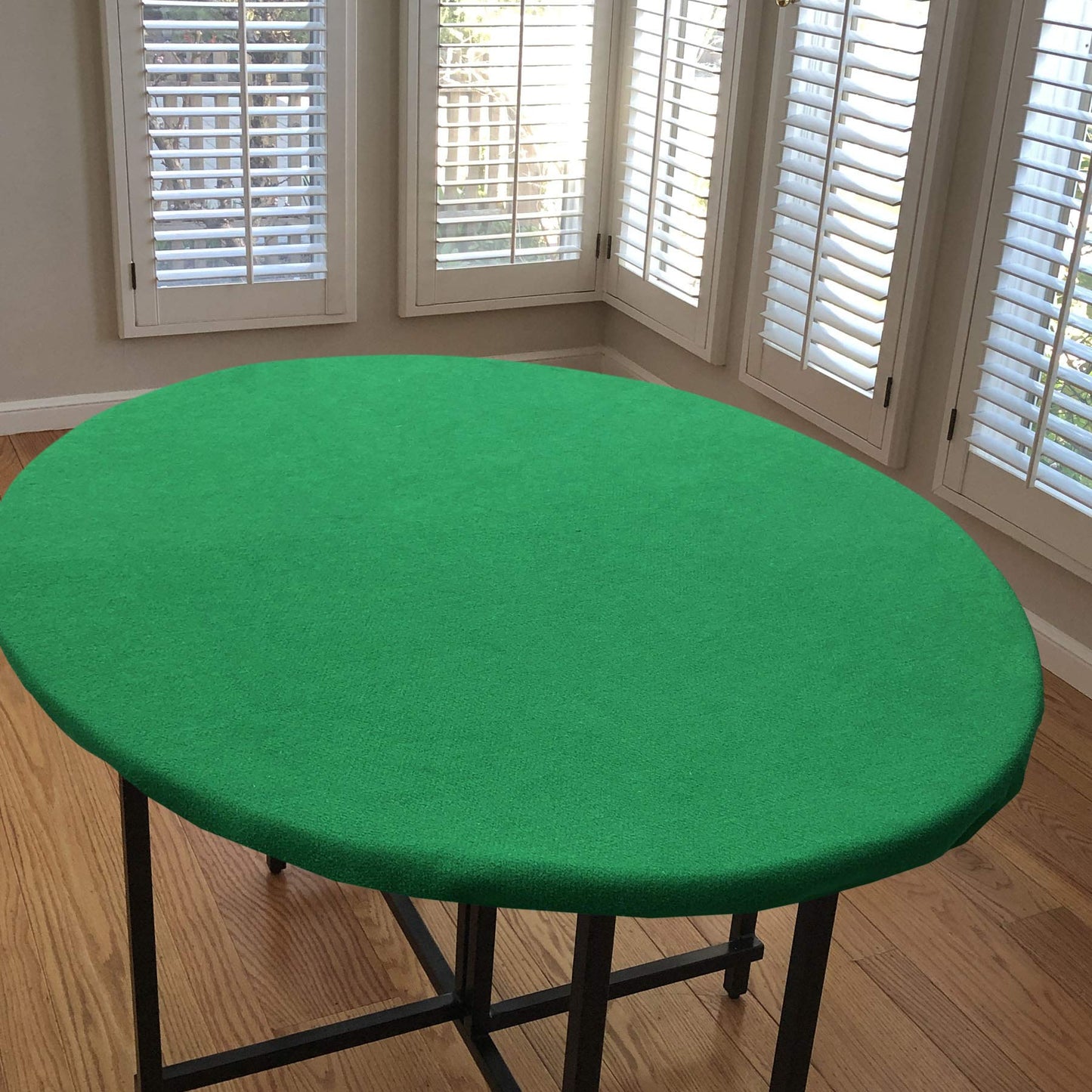 CAIT CHAPMAN HOME COLLECTION Felt Game Table Cover Fitting 35-50 Diameter Round, Hexagon or Octagonal Tables (Fitting 35-50 Tabl