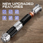 Cvcbser Rgb Dueling Lightsaber, Motion Control 39 Sets Sound Effects And 12 Colors, Smooth Swing Metal Handle Light Saber For Ad