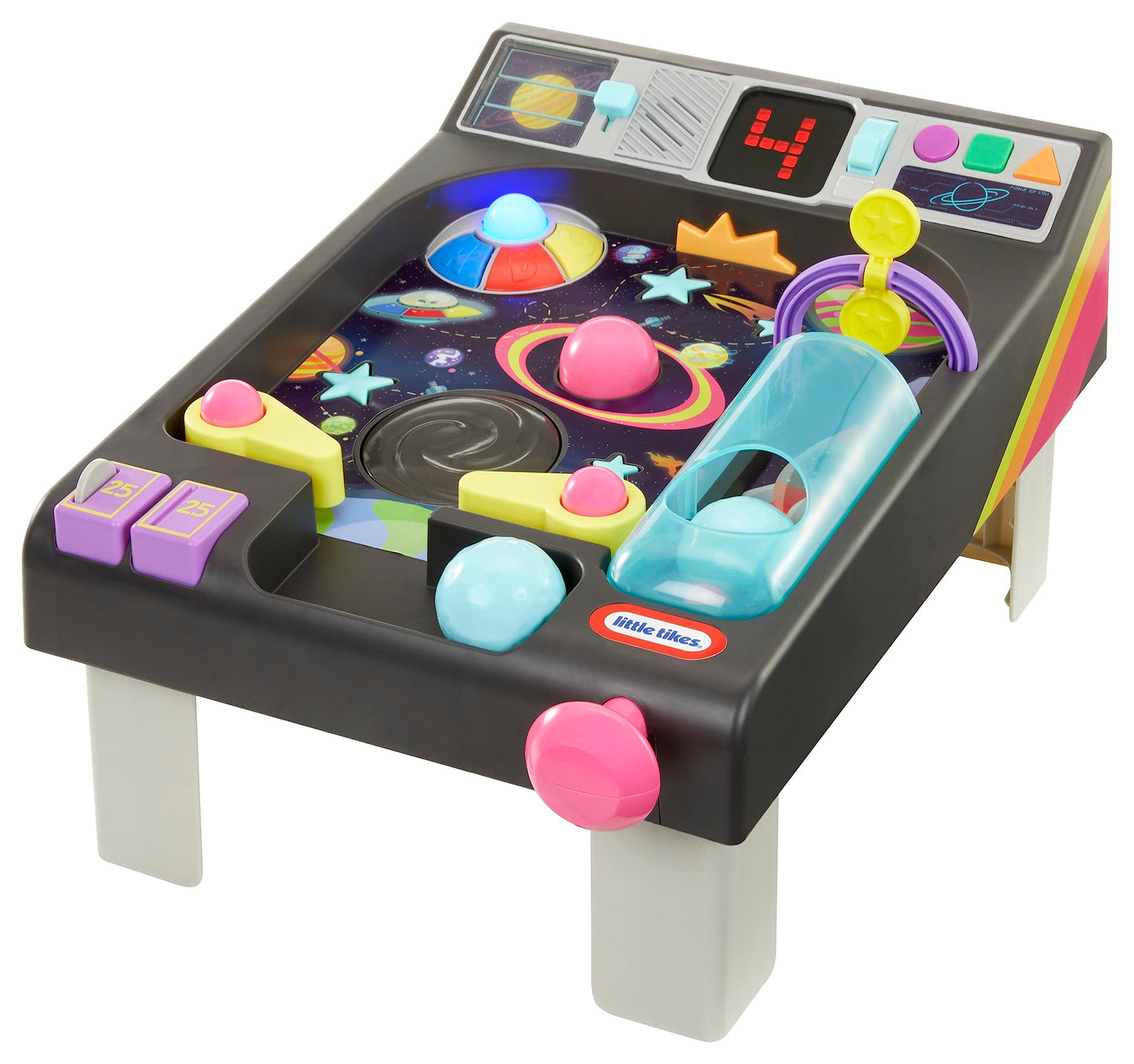 Little Tikes My First Pinball Activity Table, Multicolor, Plastic, Medium, Model 663482OC, Learning Toy for Toddlers Ages 12 months to 2 Years