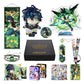 Motao Genshin Impact Box Kinich Merch Set - Plush Doll, Poster, Pillowcase, Stand Figure, Bracelet, Badge, Keychain, Card Holder