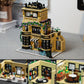 Enjbrick Flowers City Coffee Shop Building Set For Adutls,Architecture Building House Kit For Boys And Girls 8-14 Years 1443 Pcs