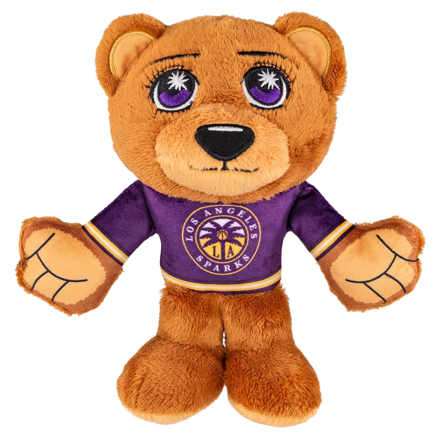 Bleacher Creatures Los Angeles Sparks 8'' Wnba Kuricha Plush Bear - Soft Chibi Plush