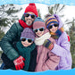 Flutesan 12 Pcs Frozen Themed Birthday Party Decor Winter Snowflake Themed Sunglasses Winter Birthday Party Supplies