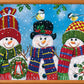 MasterPieces 300 Piece EZ Grip Christmas Jigsaw Puzzle - Snowy Afternoon Friends - 18x24