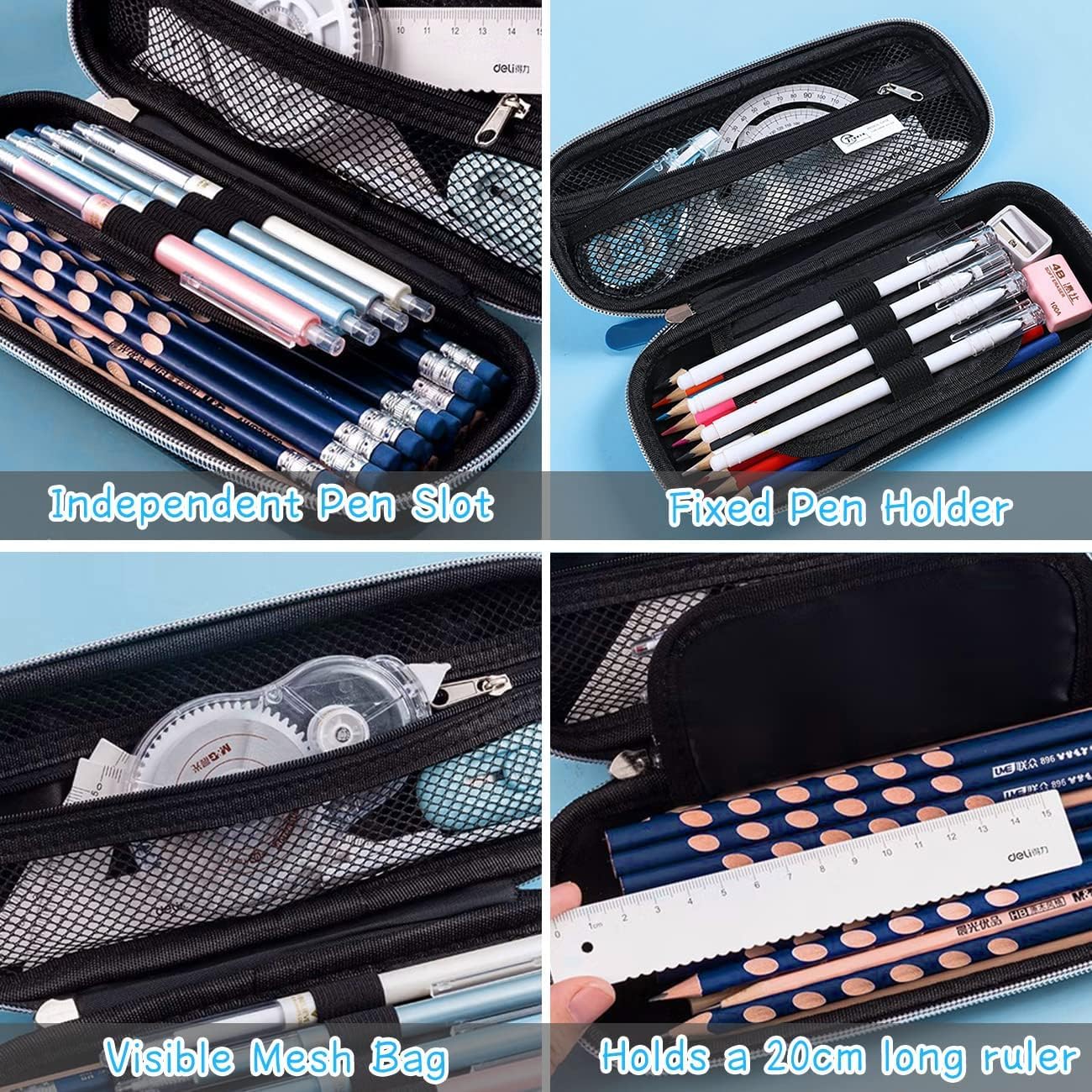 Okean 3D Cover Eva Space Astronaut Theme Pencil Case Large Capacity Pencil Pouch Bag Organizer For Students Kids Stylish Pen Hol