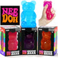 Schylling Nee Doh Gummy Bear...Groovy, Squishy, Squeezy, Stretchy Stress Fidget Gummy Bears Gift Set Bundle with Storage Bag - 3