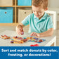 Learning Resources Grab That Donut!, 39 Pieces, Ages 3+,Fine Motor Game, Toddler Learning Toys,Toddler Toys, Educational Games For Kids, Preschool Games,Donut Toys