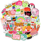 Qtl Cute Girl Stickers For Water Bottles Stickers For Kids Vsco Stickers For Hydroflask Stickers Waterproof Girls Laptop Sticker