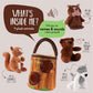 My Talking Plush Forest Animals Toy Set | Includes 4 Soft And Fluffy A Tree Shaped Carrier Great Gift For Baby Toddler Boys Or G