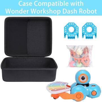 Co2Crea Hard Travel Case Replacement For Wonder Workshop Dash Robot/Dot Creativity Kit/Xylophone/Launcher (Case For Dash/Dot Cre
