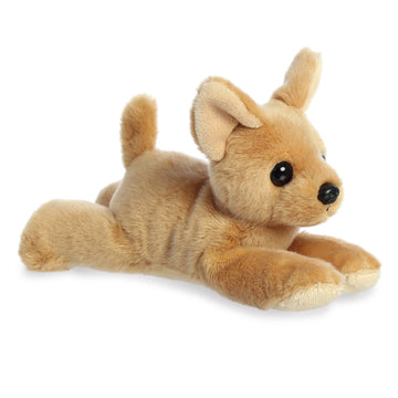 Aurora® Adorable Mini Flopsie™ Chia Chihuahua™ Stuffed Animal - Playful Ease - Timeless Companions - Brown 8 Inches