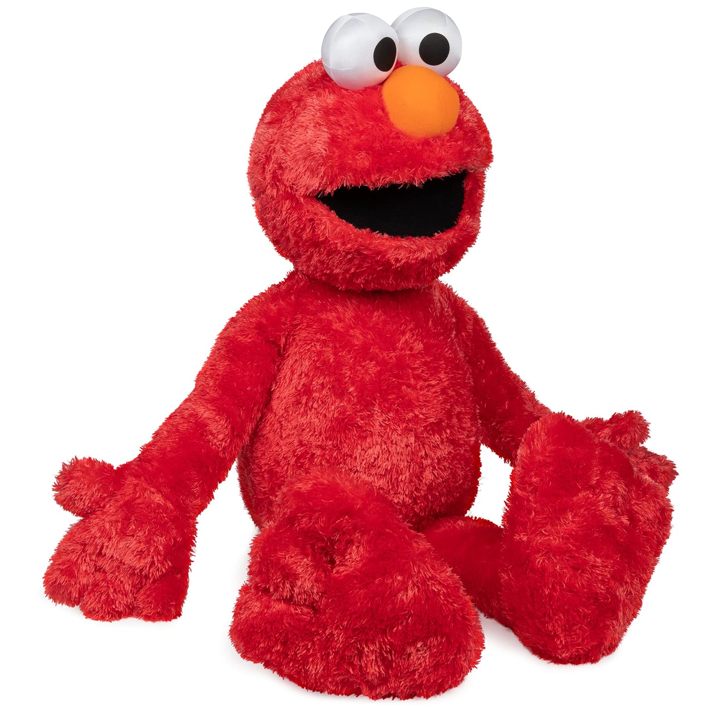GUND Sesame Street Official Jumbo Size Elmo Muppet Plush  enhanced Plush Toy for Ages 1 & Up  Red  41