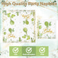 G1ngtar Welcome Baby Greenery Baby Shower Party Plates Supplies- Serves 24-96Pcs Sage Green Balloon Party Tableware Decorations