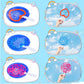 Oun Nana Bubble Wands Set, 12 Pcs Large Bubble Wands With Tray For Kids, Giant Bubble Wands Bubble Makers Bulk For Kids Summer Outdoor Bubble Party Favors