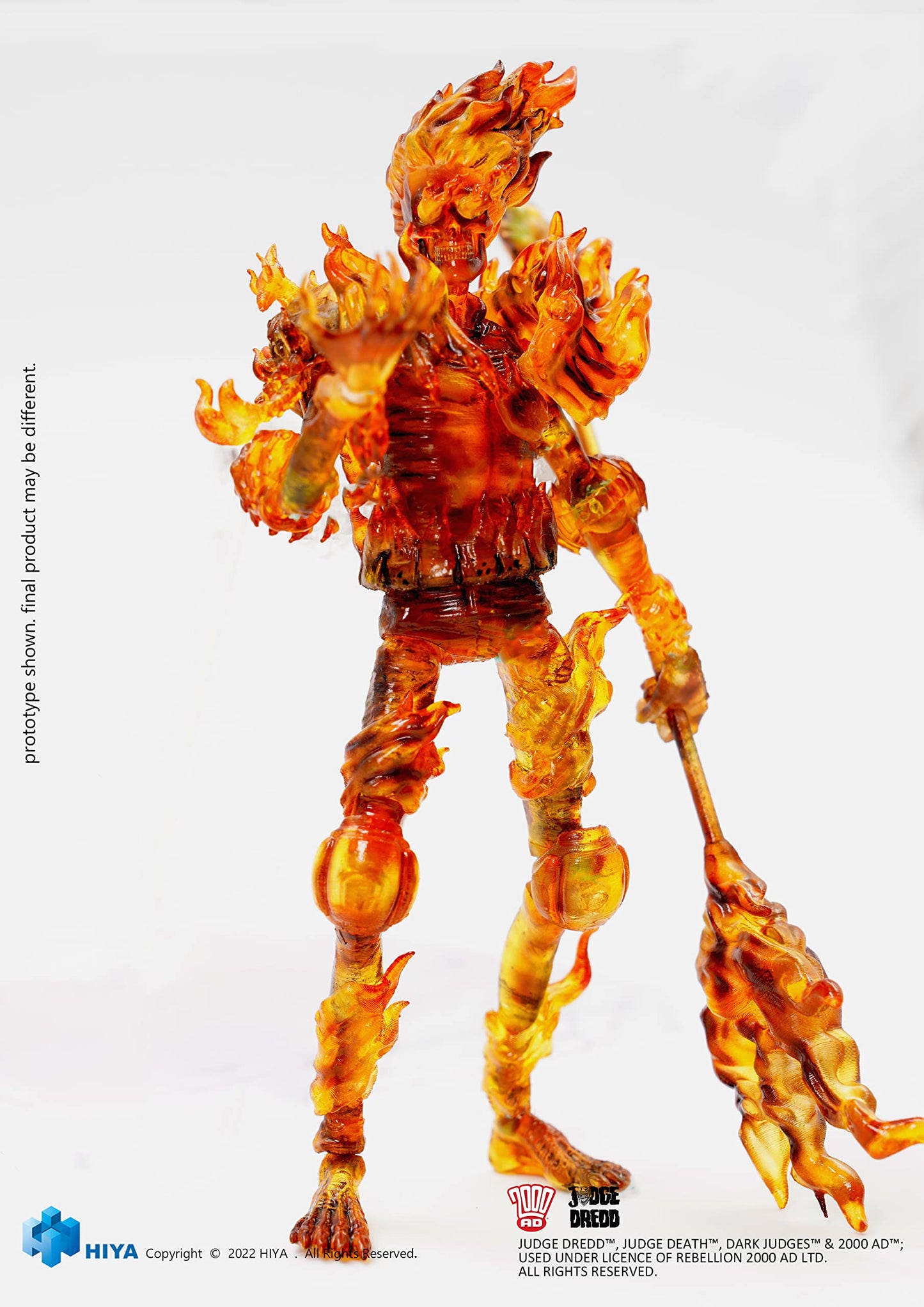 Hiya Toys Judge Dredd: Judge Fire Exquisite Mini 1:18 Px Mini Action Figure, Multicolor