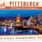 Masterpieces - 1000 Piece Jigsaw Puzzle, Pittsburgh Skyline Panoramic, Fun For Adults, Family, Kids 13''X39