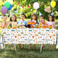 Hakoti 3Pack Transportation Birthday Tablecloth,Transportation Birthday Party Supplies Rectangular Truck Birthday Plastic Table