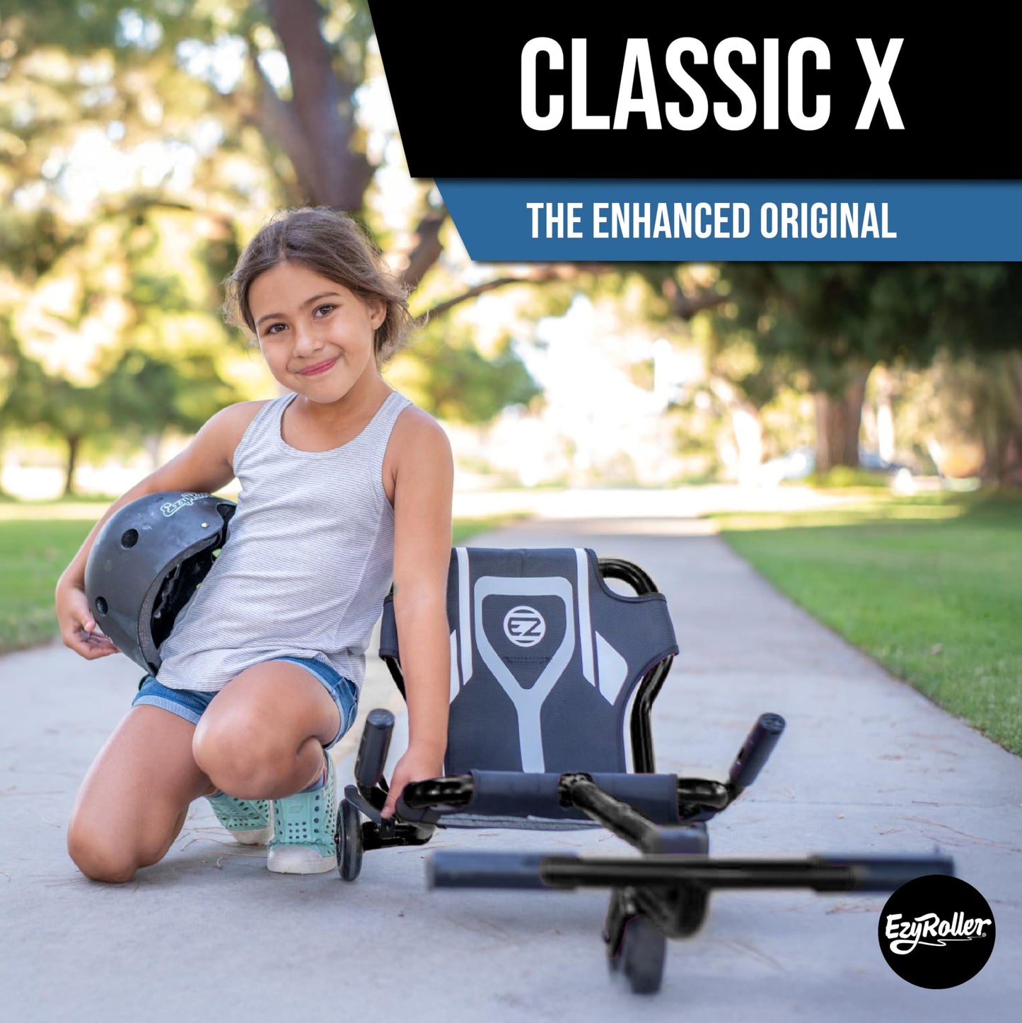 Ezyroller Classic X Ride On - Black