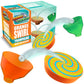 Marble Genius Stunts Trampoline Set: Includes 2 New Patented Trampolines And 2 Catch Buckets, Compatible With Other Marble Genius Products, Includes Online App, For Ages 5 And Above, Orange Swirl