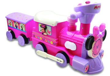 Kiddieland Minnie Ride-On Train With Caboose And Track Large
