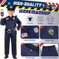Joycover Police Costume For Kids, Police Costume With Toy Accessories, Cop Costume Outfit Set, Halloween Costumes For Boys/Girls