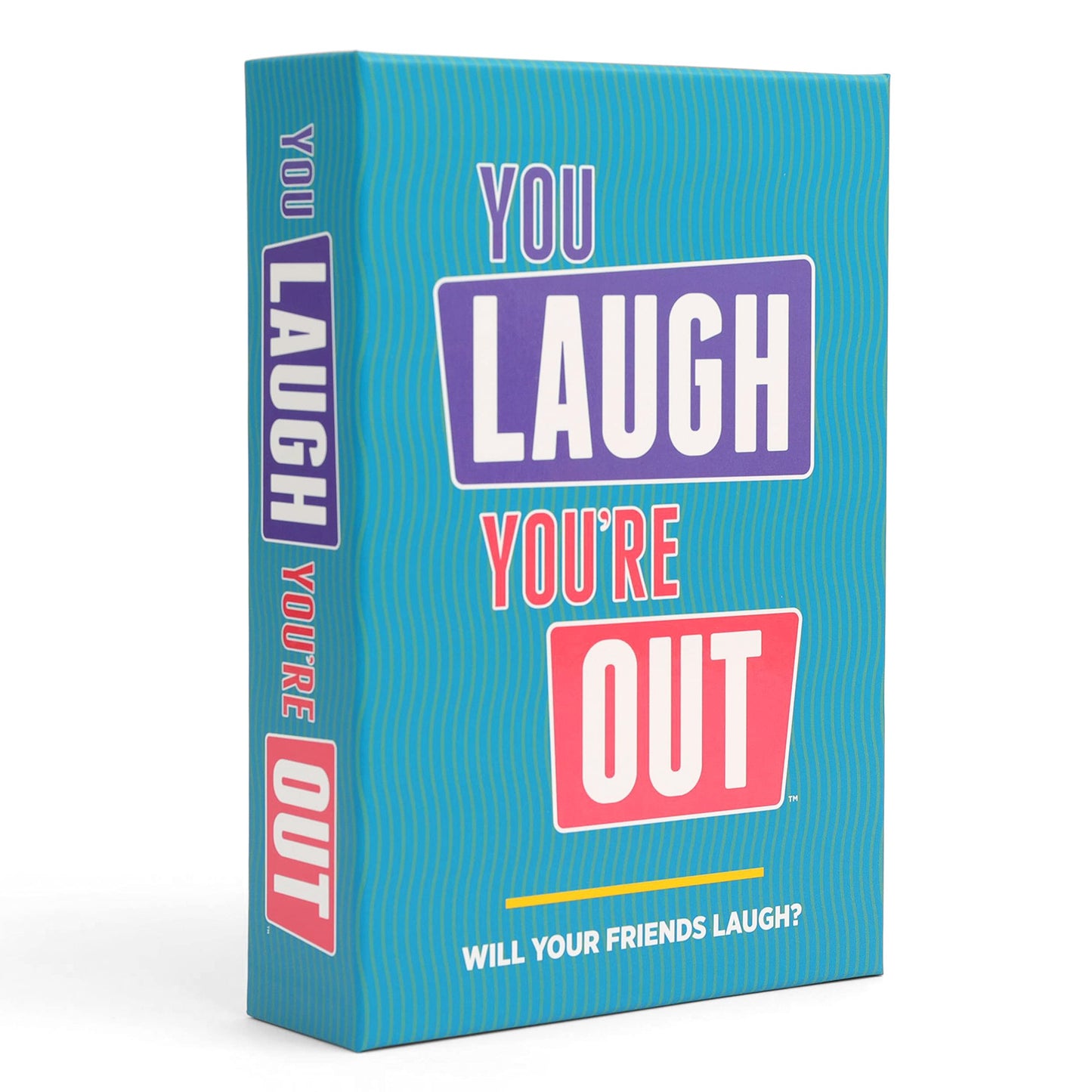 Dss Games You Laugh You'Re Out A Party Game With Hilarious Charades Family Card Games For Adults & Kids, 125 Prompt Cards Fun Card Games For Family Game Nights, Gatherings, & Parties Ages 14 +