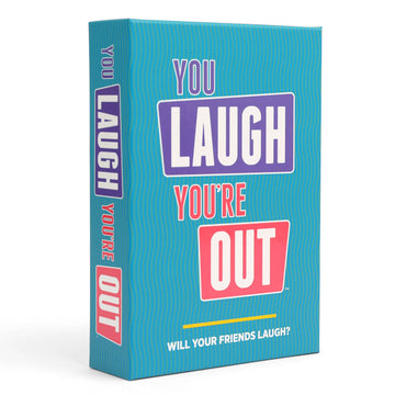 Dss Games You Laugh You'Re Out A Party Game With Hilarious Charades Family Card Games For Adults & Kids, 125 Prompt Cards Fun Card Games For Family Game Nights, Gatherings, & Parties Ages 14 +