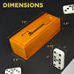 Queensell Dominos Set For Adults – Dominoes - Classic Board Games, Double 6 Dominoes Family Games For Kids And Adults - Double Six Standard Dominos Set 28 Tiles With Wood Case, Juegos De Mesa