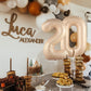 Katchon, Gaint Caramel 20 Balloon Number - 40 Inch | Creme 20 Balloons For 20Th Birthday Decorations | Number 20 Balloons | 20 Number Balloons For 20Th Anniversary Decorations | 20 Birthday Balloons
