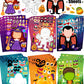 36 Sheets Halloween Stickers For Kids Make Your Own Halloween Stickers, Halloween Favors For Kids, Halloween Crafts For Kids Hal