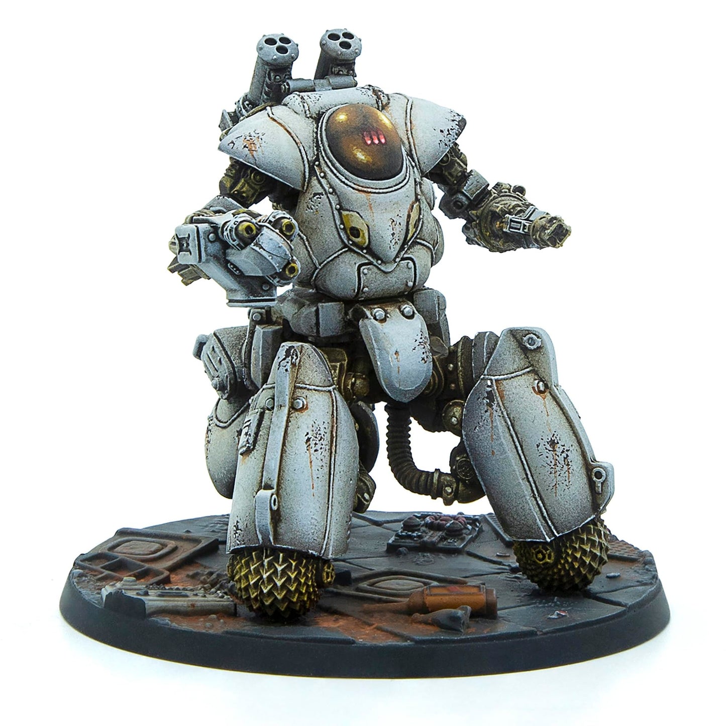 Modiphius Entertainment: Fallout: Wasteland Warfare - Robots: Space Sentry - 1 Figure, 32Mm Unpainted Resin Miniatures, Tabletop Rpg, Nuka World Wave