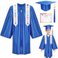 Vicamb 4Pcs Kindergarten Graduation Cap And Gown With 2025 Tassel,Graduations Stole,Kids Graduation Outfit For Graduates