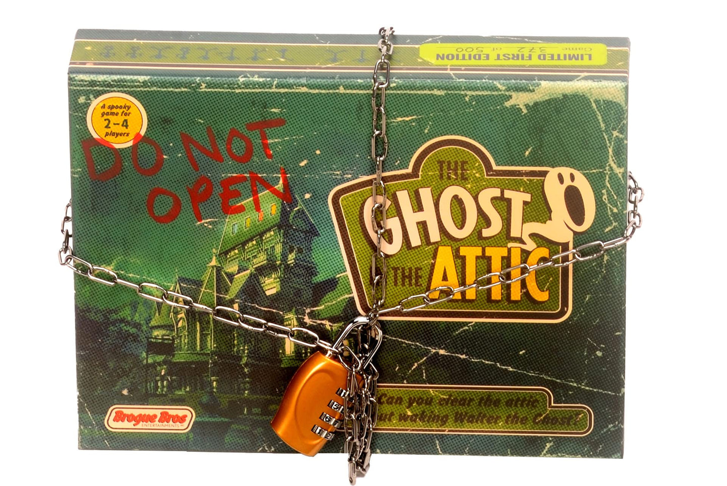 The Mystery Agency Haunted Escape Room Board Game - 1-6 Players, Age 12+, Multicolor, Model TMA002, Cardboard