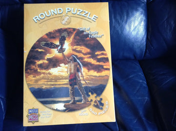 Master Pieces Gift Of An Eagle 500 Piece Jigsaw Puzzle