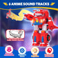Super Wings 14' Transforming Jett'S Super Robot Airplane | Action Figure | Ages 3-5 | Birthday Gift | Lights & Sounds