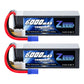 Zeee 6S Lipo Battery 6000mAh 22.2V 100C with EC5 Connector Soft Pack RC Battery for RC Car Truck RC Airplane Helicopter Quadcopt