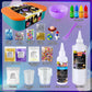 YOPINSAND Metallic Slime Kit for Girls, Glow in the Dark DIY Kit, Small, Model DSK12, Includes Add-ins, Foam Balls, Charms, Glitter