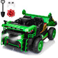 MOEYURO 24V Ride On Dump Truck, 2X200W Powerful Motors, 20'' Spacious Two Seater Ride On Car w/Electric Dump Bed and Extra Shove