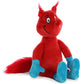 Aurora Whimsical Dr. Seuss Fox In Socks Stuffed Animal - Magical Storytelling - Officially Licensed - Red 12 Inches