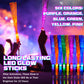 Zhanmai 24 Pieces Upgraded Glow Fiber Wands Sticks Led Light Wands Fiber Optic Wands Led Flashing Sticks Glow Flashing Wands Fiber Optic Wands For Wedding Party Favors(Mixing Color)