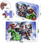Avengers Jigsaw Puzzles For Kids Ages 4-8, 60 Piece Superhero Puzzles Learning Educational Puzzles For Children Girls And Boys,