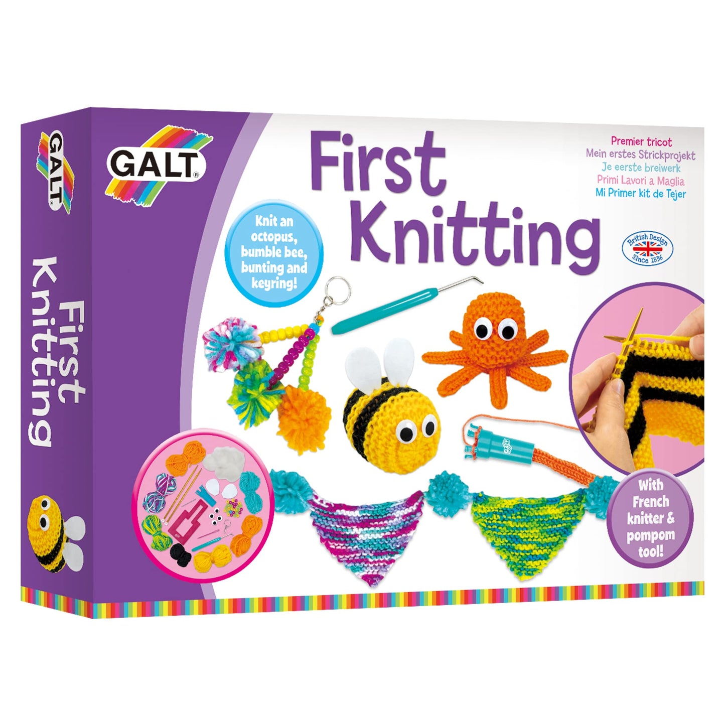 Galt Toys First Knitting Arts & Craft