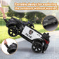 Tobbi Police Car Ride On Electric Car For Kids - Second Day Delivery - Battery Powered Ride-On Toys Cop Cars With Remote Control, Siren, Flashing Lights, Music, Spring Suspension, Carbon Black