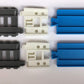 Trainlab Adapters Compatible With Trackmaster (2014+) And Plarail Train Tracks (2Pc) (Nitebrite)