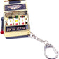 Magikon Mini Slot Machine Toy, Funny Lucky Slot Machine Bank With Spinning Reel And Keychain, Nice As Creative Festival Present Birthday Cake Decoration