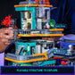 FUNWHOLE Cyberpunk Mansion Lighting Set - 2524 Pcs Modular Building Bricks - F9042 - Sci-fi Display for Adults