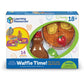 Learning Resources New Sprouts Waffle Time, Pretend Play Food Set, Kids Play Food Set, Play Food, Learning Toys, 14 Piece Set, A