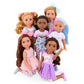 Glitter Girls - 14-inch Posable Doll - Birthday Party Accessories - Balloon, Toy Present & More - Toys for Kids 3 Years+ - Meera