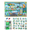 Melissa & Doug Race Around The World Tracks Cardboard Jigsaw Floor Puzzle And Wind-Up Vehicles – 48 Pieces, For Boys And Girls 4+ - Fsc Certified